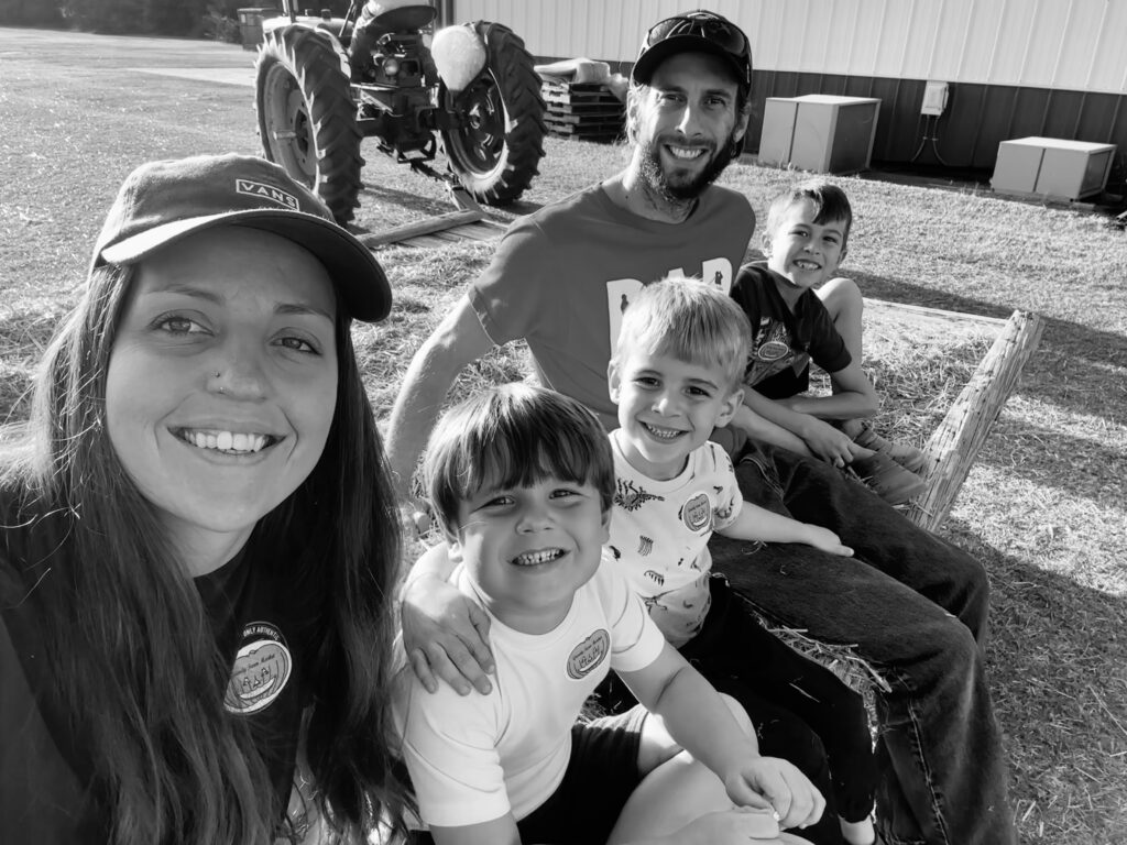 Logan Willis and her family.